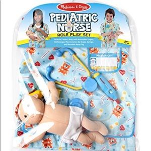 NWT Melissa & Doug Pediatric Nurse Costume